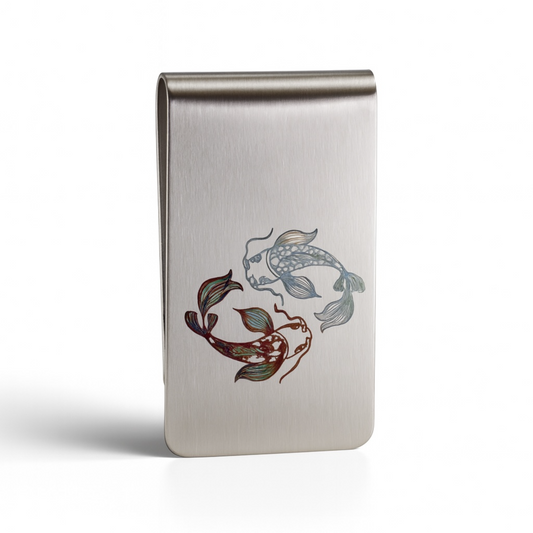 TWIN CURRENT — Yin Yang Koi Fish Money Clip