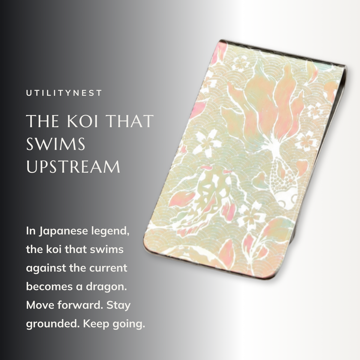UPSTREAM Koi Fish and Seigaiha Waves design story